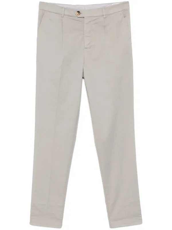 Brunello Cucinelli テーパードパンツ | グレー | FARFETCH JP