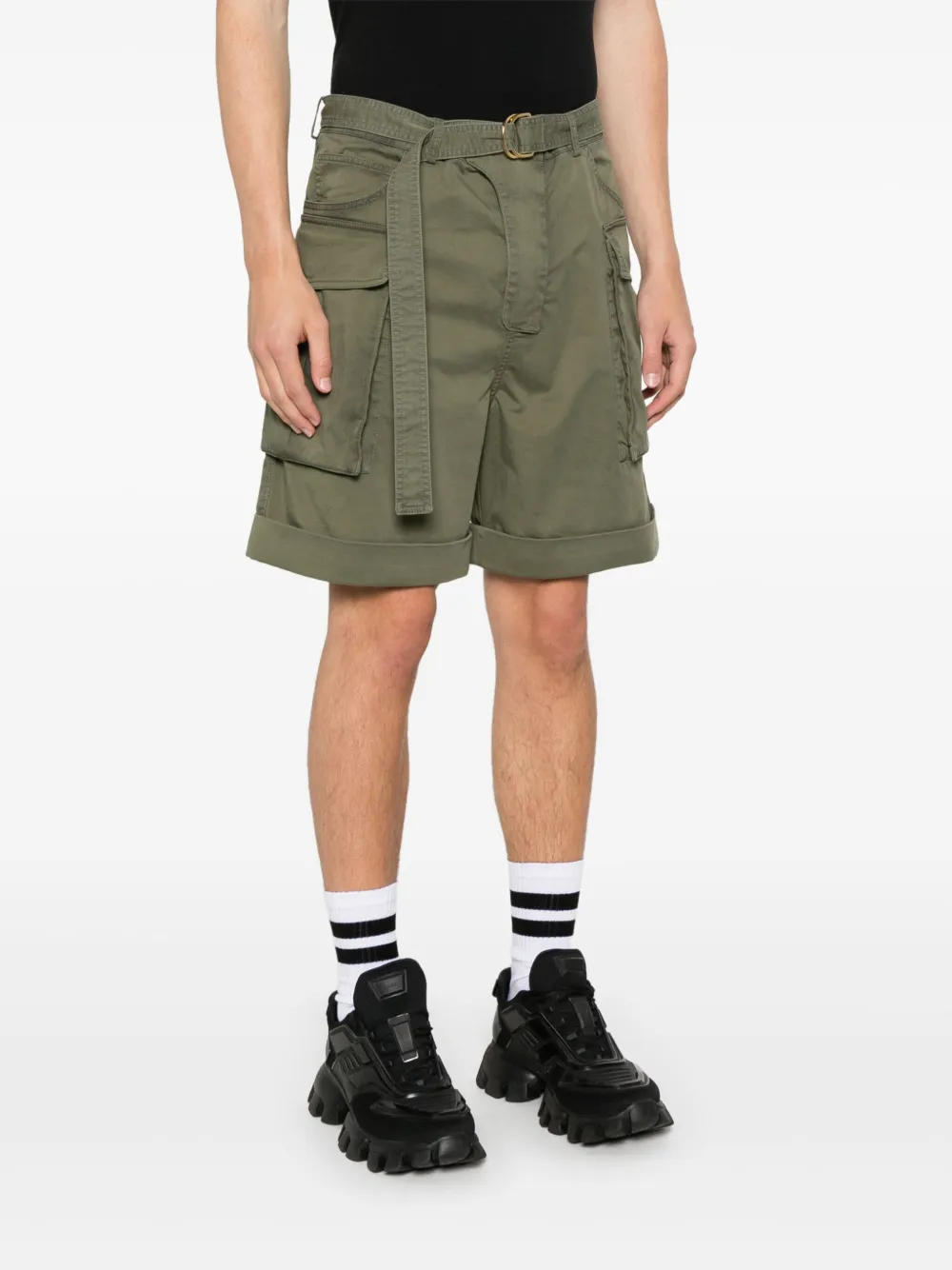 Balmain Cargo shorts Groen