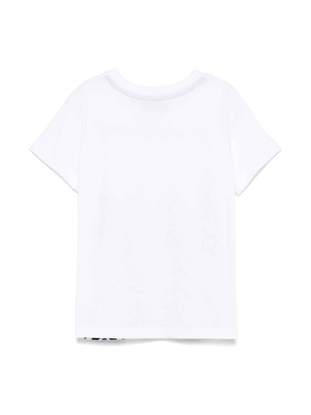 Missoni Kids T-shirt met zigzag-patroon - Wit