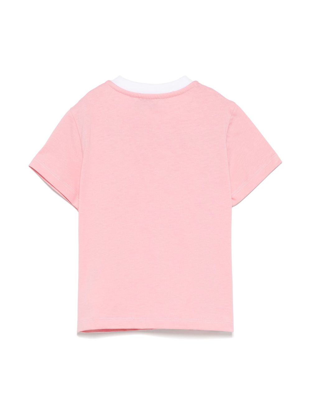 Missoni Kids T-shirt met logoprint - Roze