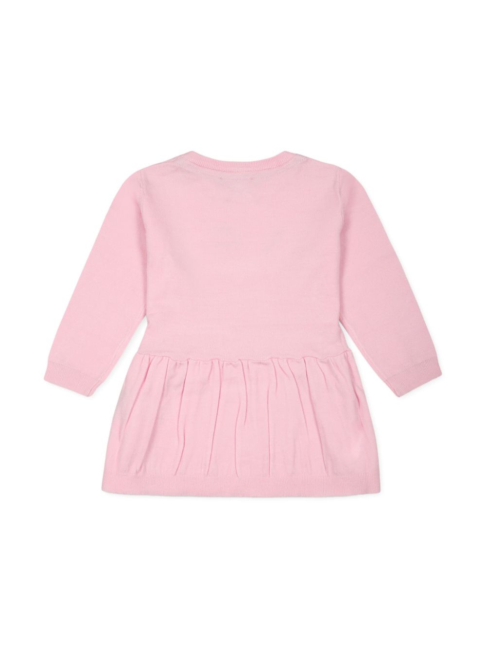 John Richmond Junior logo-raised mini dress - Roze