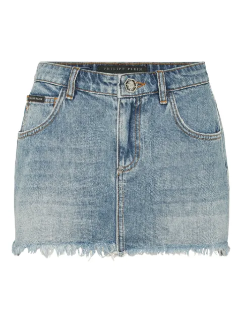 Philipp Plein fitted denim skirt