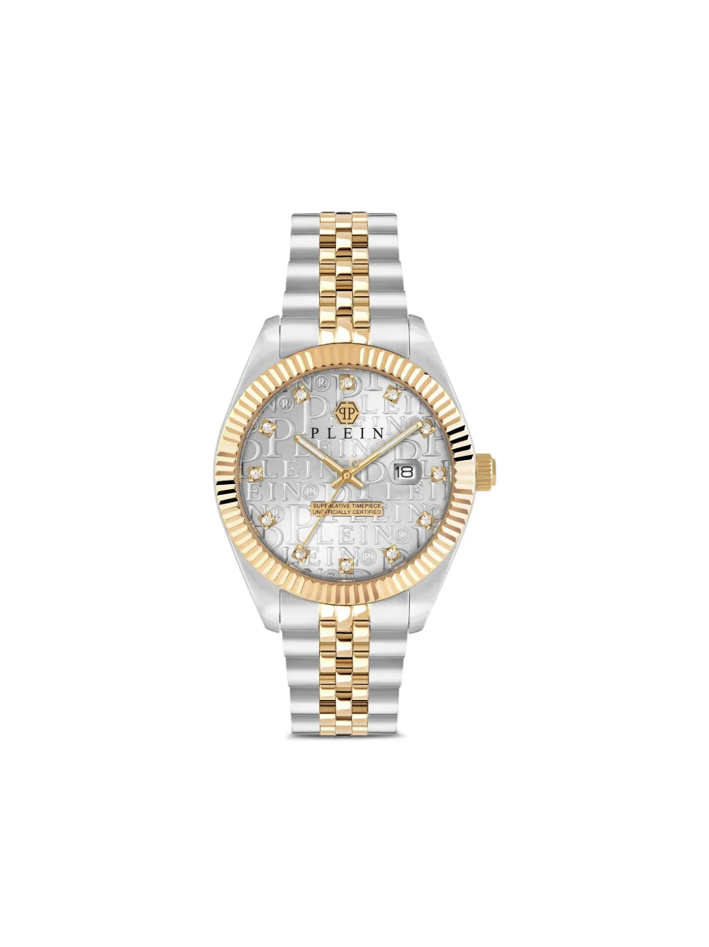 Philipp Plein reloj Date Superlative de 40mm | plateado | Image 1