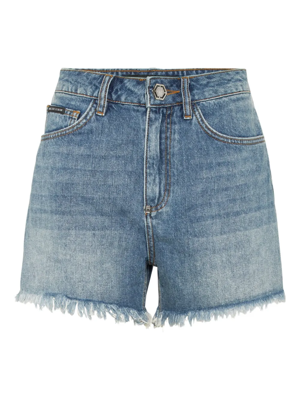 Philipp Plein Denim shorts Blauw