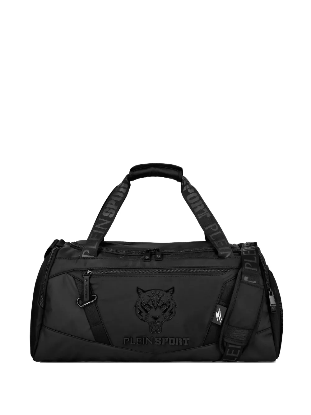 Plein Sport Gym tas met logo-reliëf Zwart