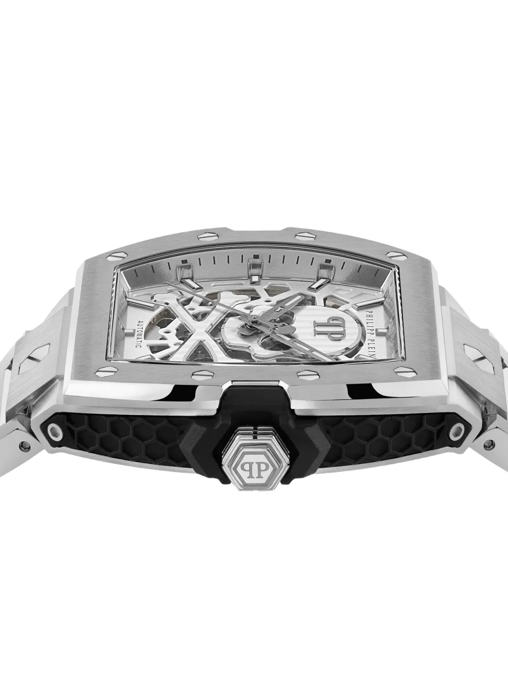 Philipp Plein The $keleton 2.0 Watch, 44mm In Silver