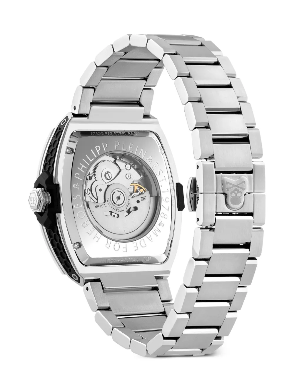 Philipp Plein The $keleton 2.0 Watch, 44mm In Silver