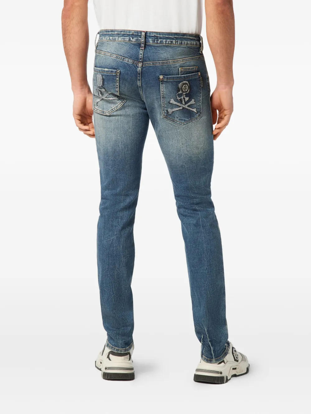 Philipp Plein Skinny jeans Blauw