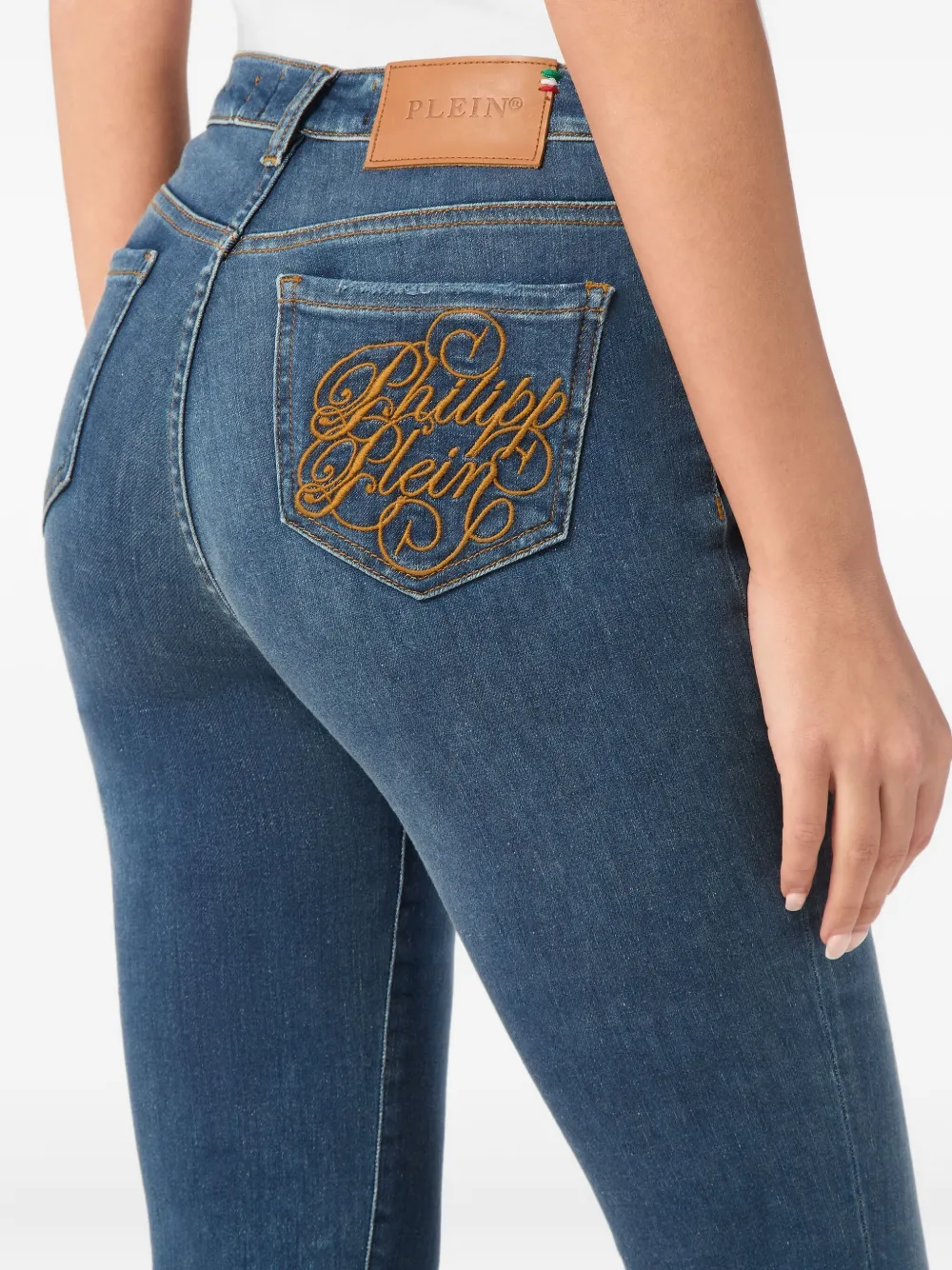 Philipp Plein Skinny jeans Blauw
