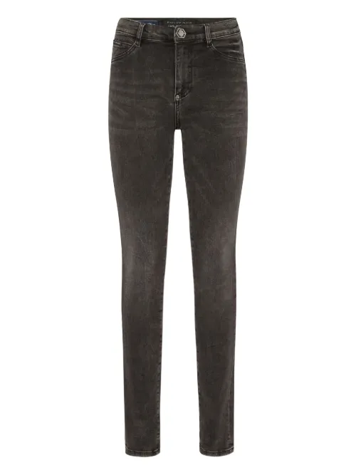 Jean skinny à taille haute - Philipp Plein - Modalova