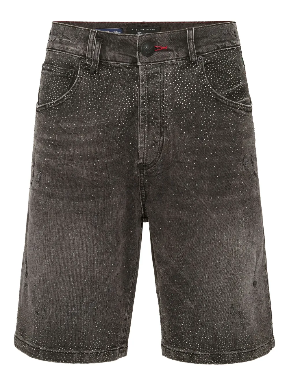 Philipp Plein Rhinestone-embellished Shorts