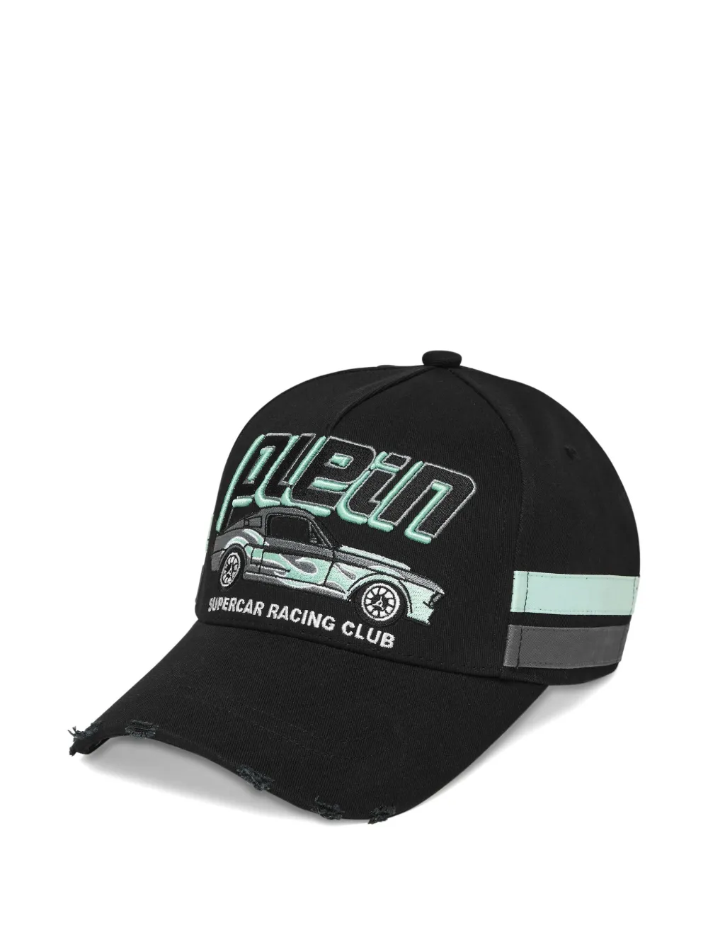 Philipp Plein Logo-embroidered Cotton Cap