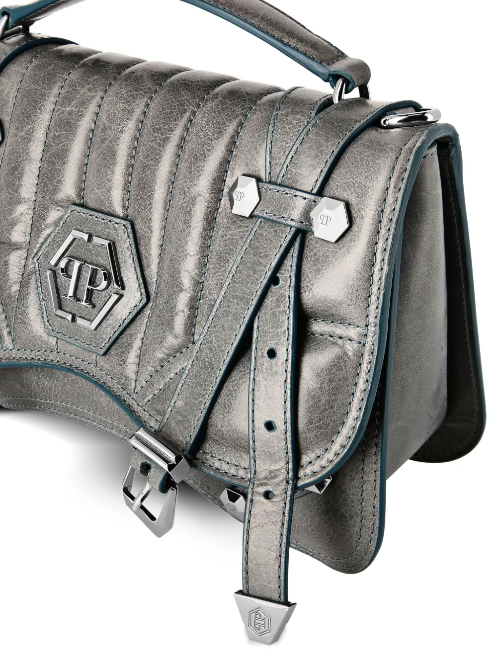 Philipp Plein Crackle medium heuptas Grijs