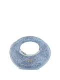 Philipp Plein crystal-embellished mini bag - Blue