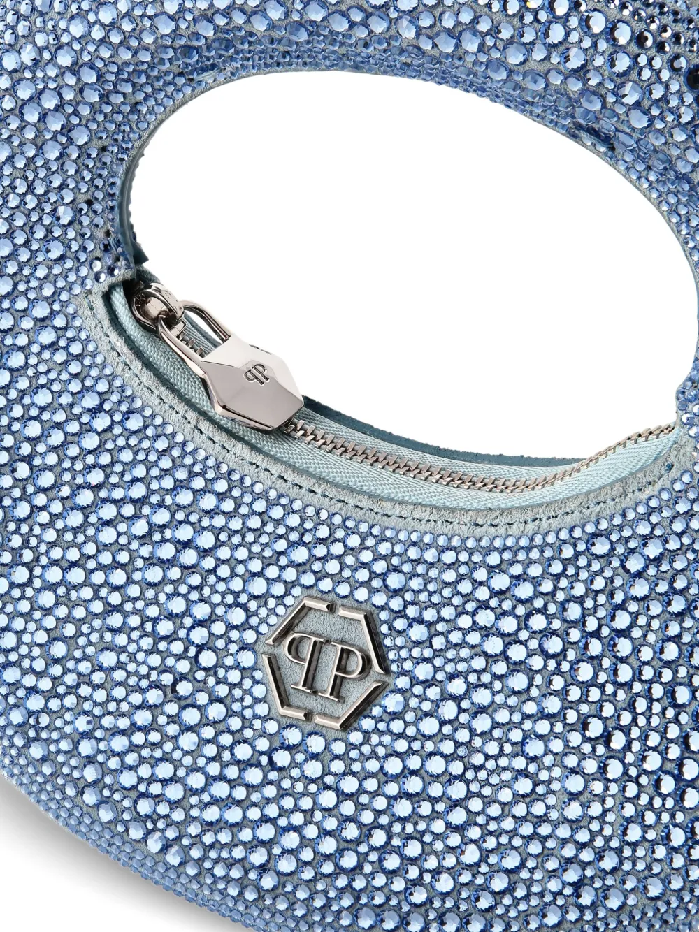 crystal-embellished mini bag