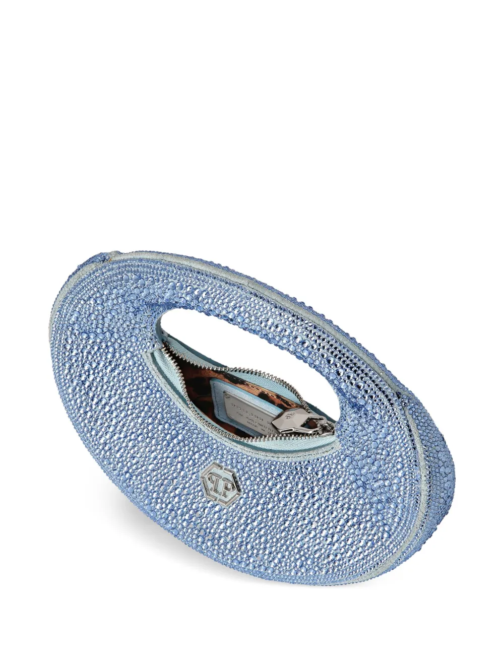 crystal-embellished mini bag