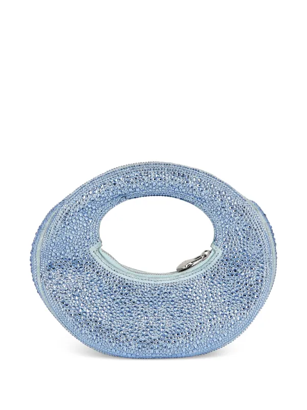 Hexagon-logo leather belt