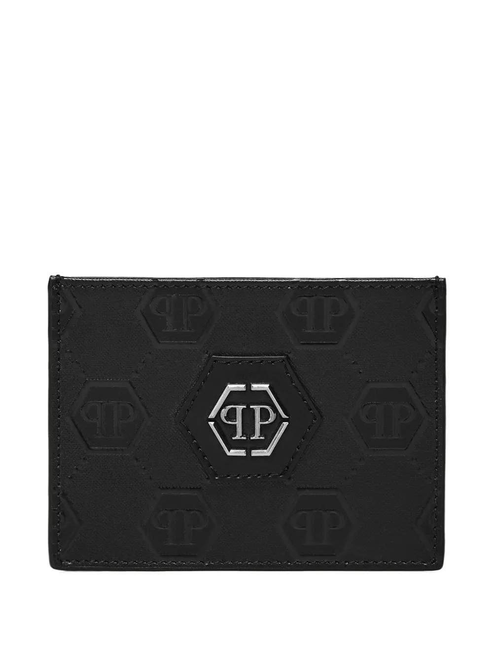 Philipp Plein tarjetero con logo | negro | Image 1