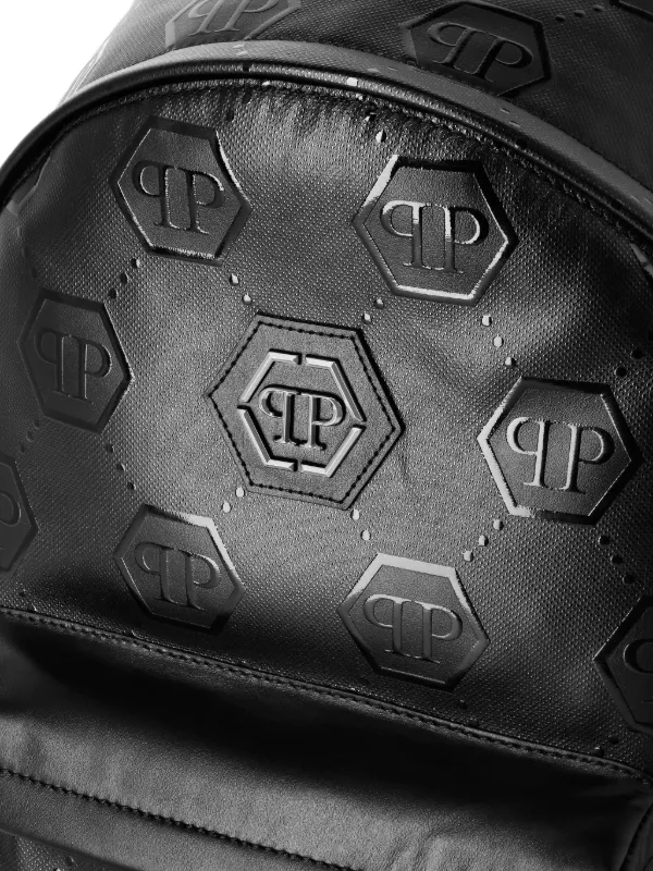 Philipp Plein モノグラム バックパック | ブラック | FARFETCH JP