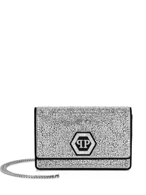 Philipp Plein sac à bandoulière à ornements en cristal