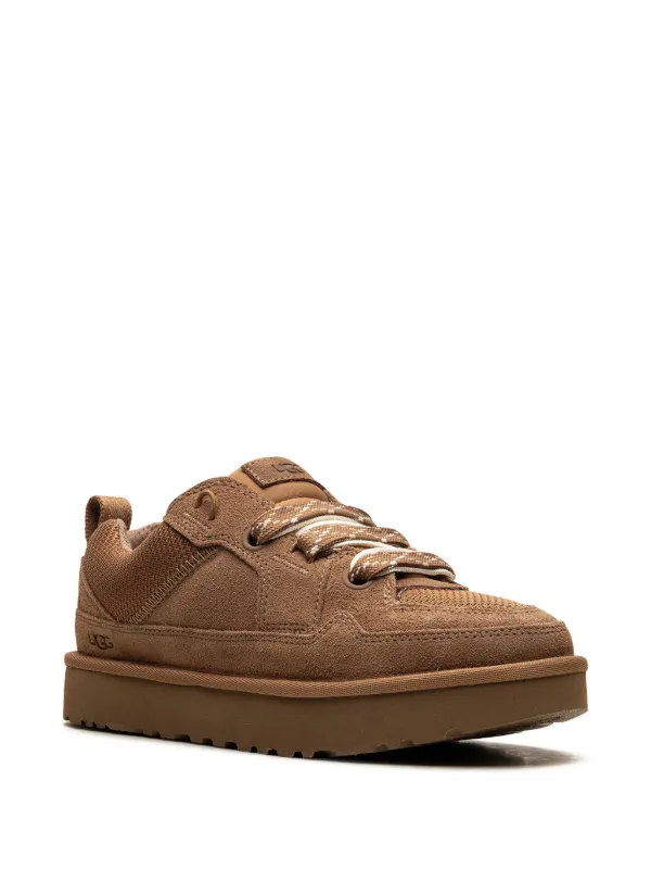 【関税込み】W Lo Lowmel Sneakers - UGG - Leather - Brown UGG Lowmel Sneaker for Women | UGG®