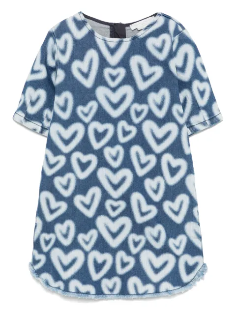 Stella McCartney Kids heart-print dress