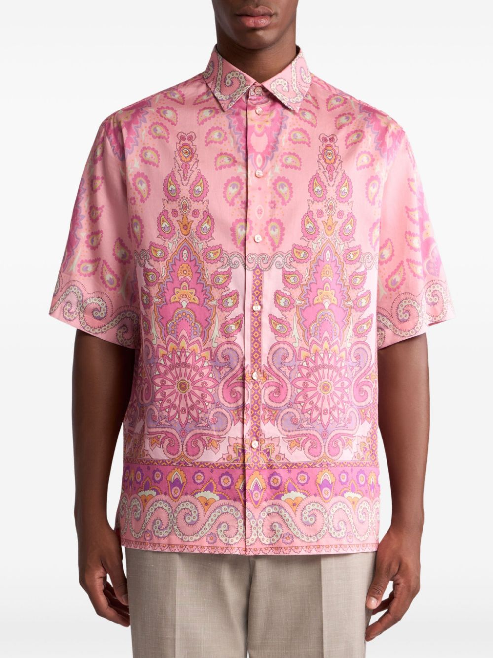 ETRO short-sleeve shirt - Pink