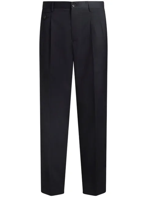 ETRO tapered wool trousers