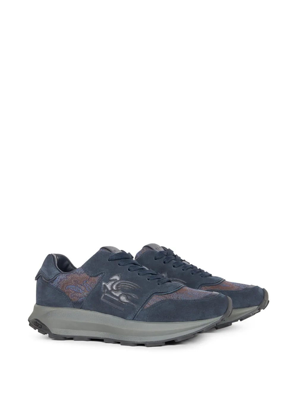 ETRO Sneakers met paisley-patroon - Blauw