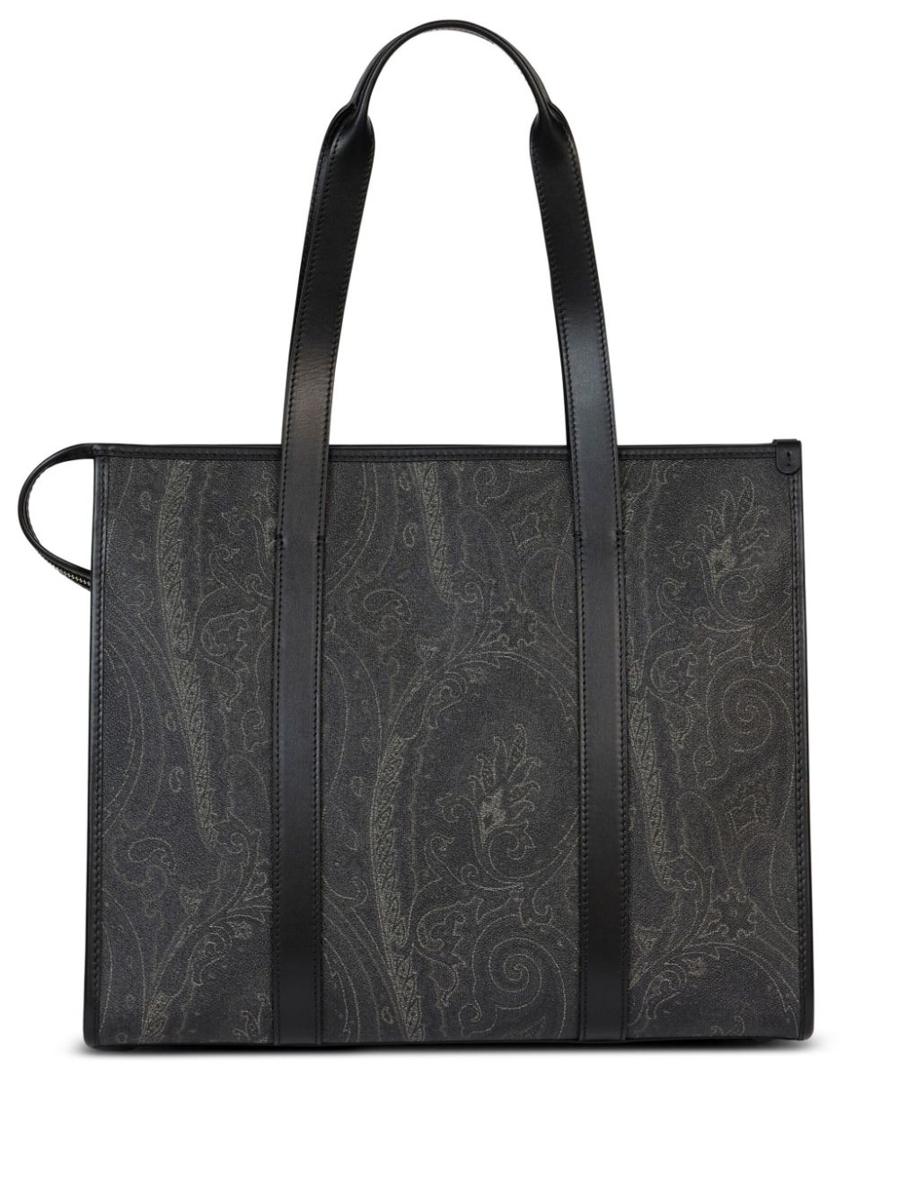 paisley-motif tote bag