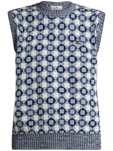 ETRO jacquard vest