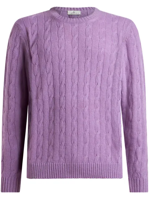 ETRO cable-knit cashmere sweater
