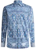 ETRO printed shirt - Blue