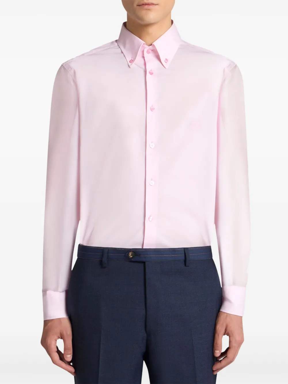 ETRO Button-down overhemd Roze