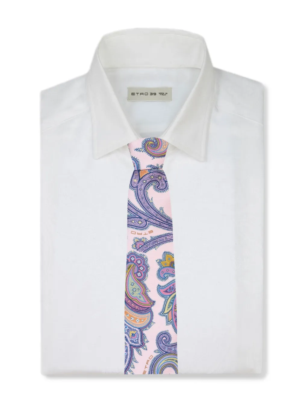 ETRO Stropdas met paisley-print Roze