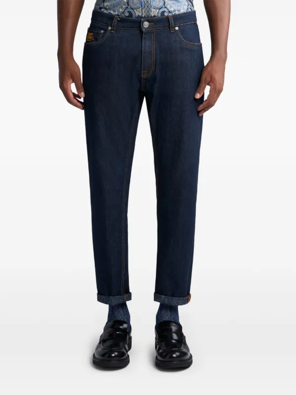 デニム・ジーパン Etro Jeans Con Stampa Paisley ETRO Jeans Con Stampa Paisley | Blu | FARFETCH IT