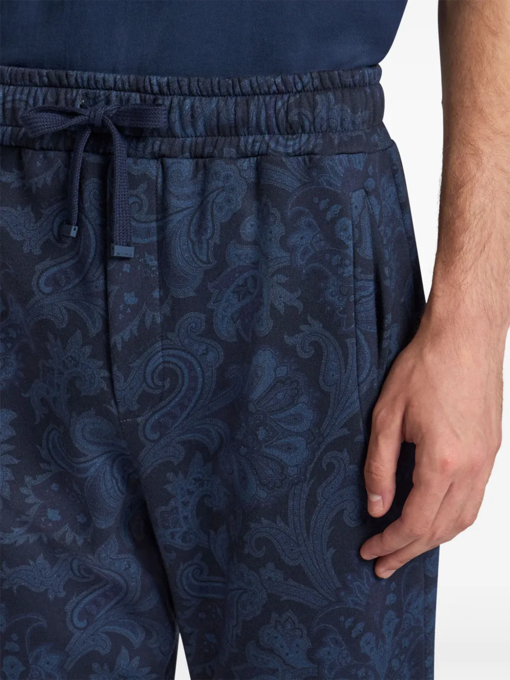 ETRO Katoenen trainingsbroek Blauw