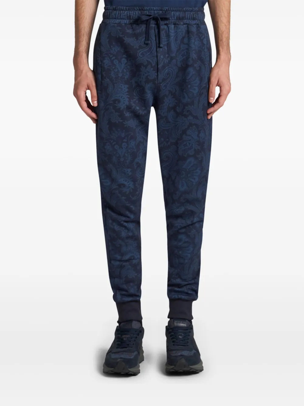 ETRO Katoenen trainingsbroek Blauw