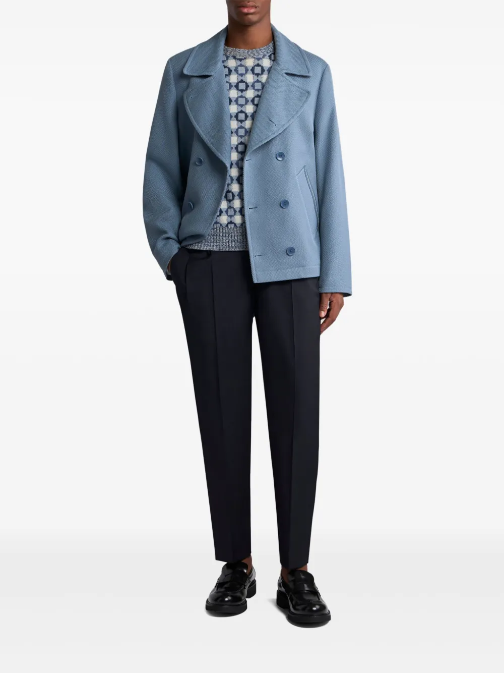 ETRO Katoenen jack - Blauw
