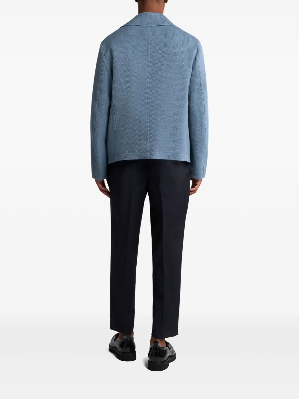 ETRO Katoenen jack Blauw