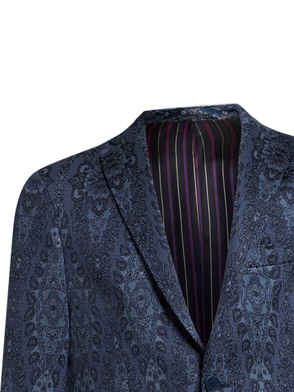 ETRO paisley-print blazer - Blauw