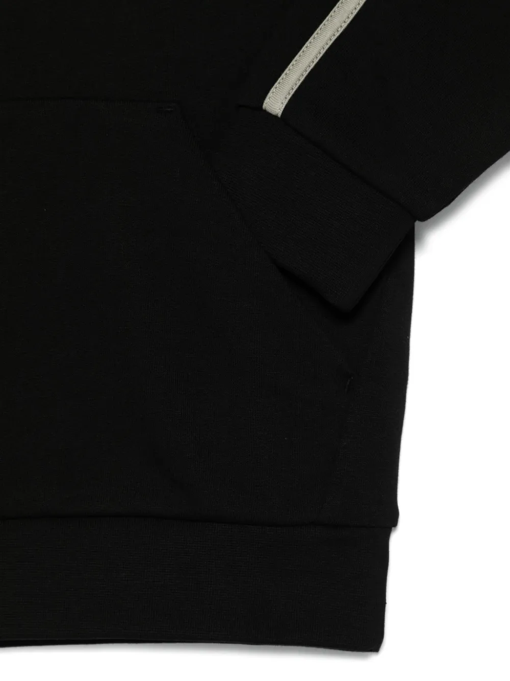 Emporio Armani Kids Sweater met logoprint Zwart