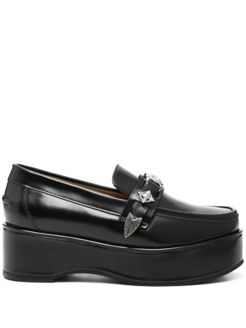 Toga Pulla mocasines con detalle de placa