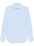 Xacus geometric-print shirt - Blue