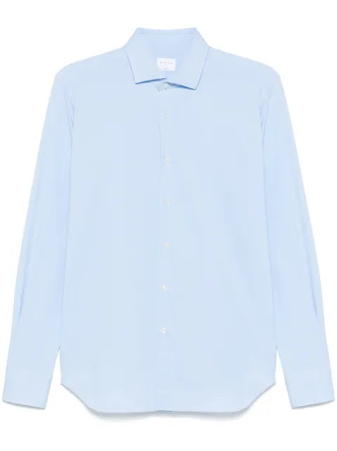 Xacus geometric-print shirt
