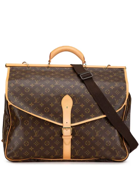 Louis Vuitton Pre-Owned 2002 모노그램 삭 샤스 헌팅 트래블 백