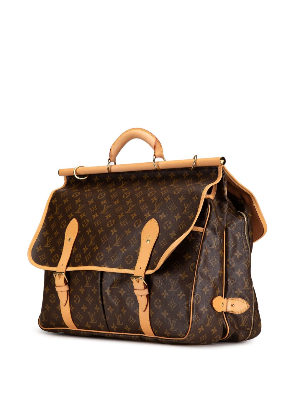 Louis Vuitton Pre-Owned 2002 Monogram Sac Chasse Hunting travel bag - Bruin