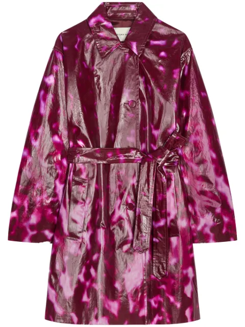 DRIES VAN NOTEN gabardina repelente al agua
