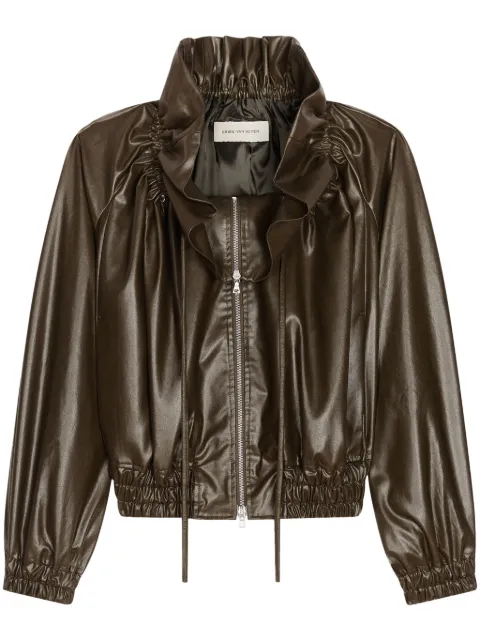 DRIES VAN NOTEN Jaqueta bomber de cetim
