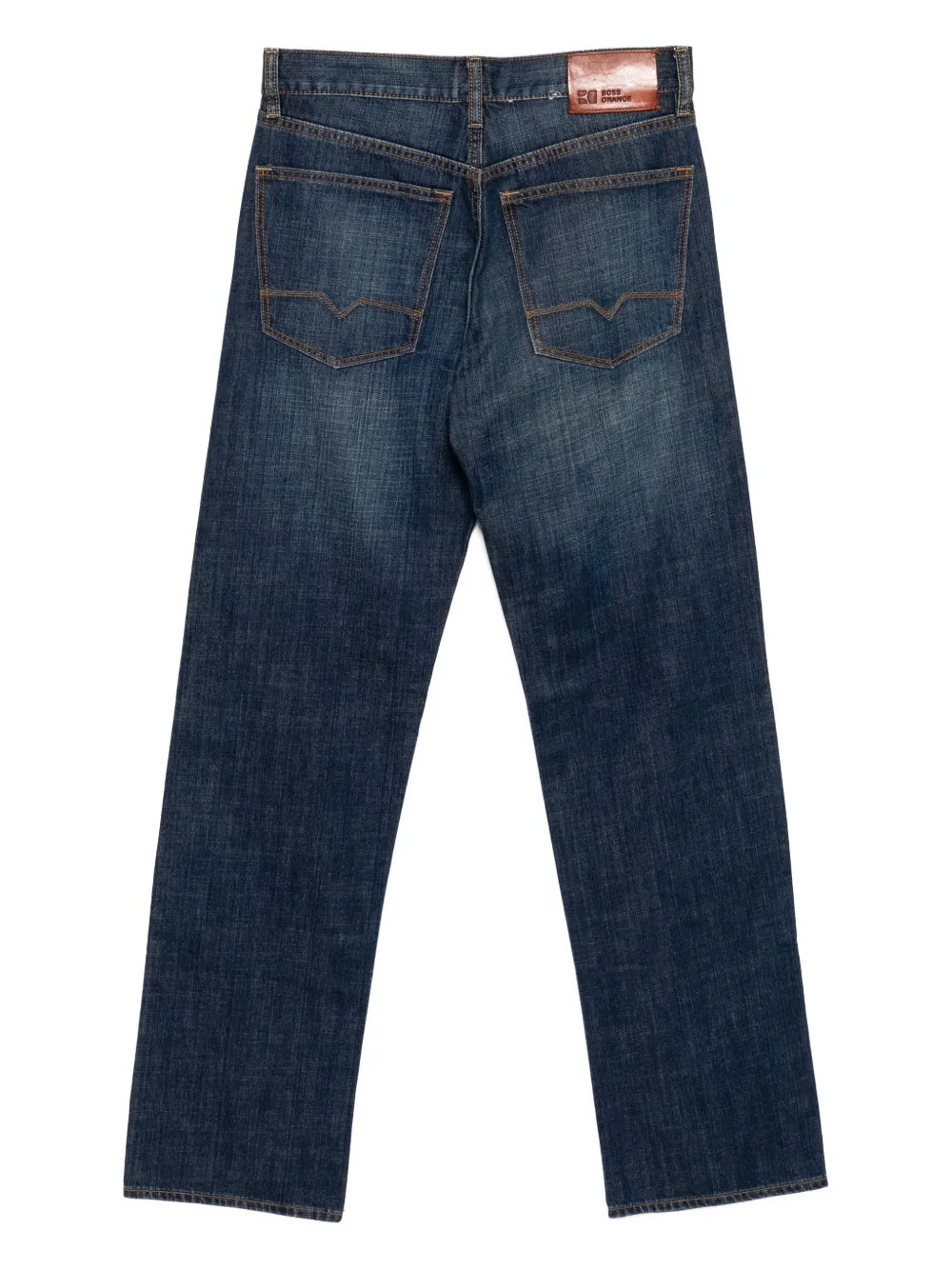 BOSS Straight jeans - Blauw